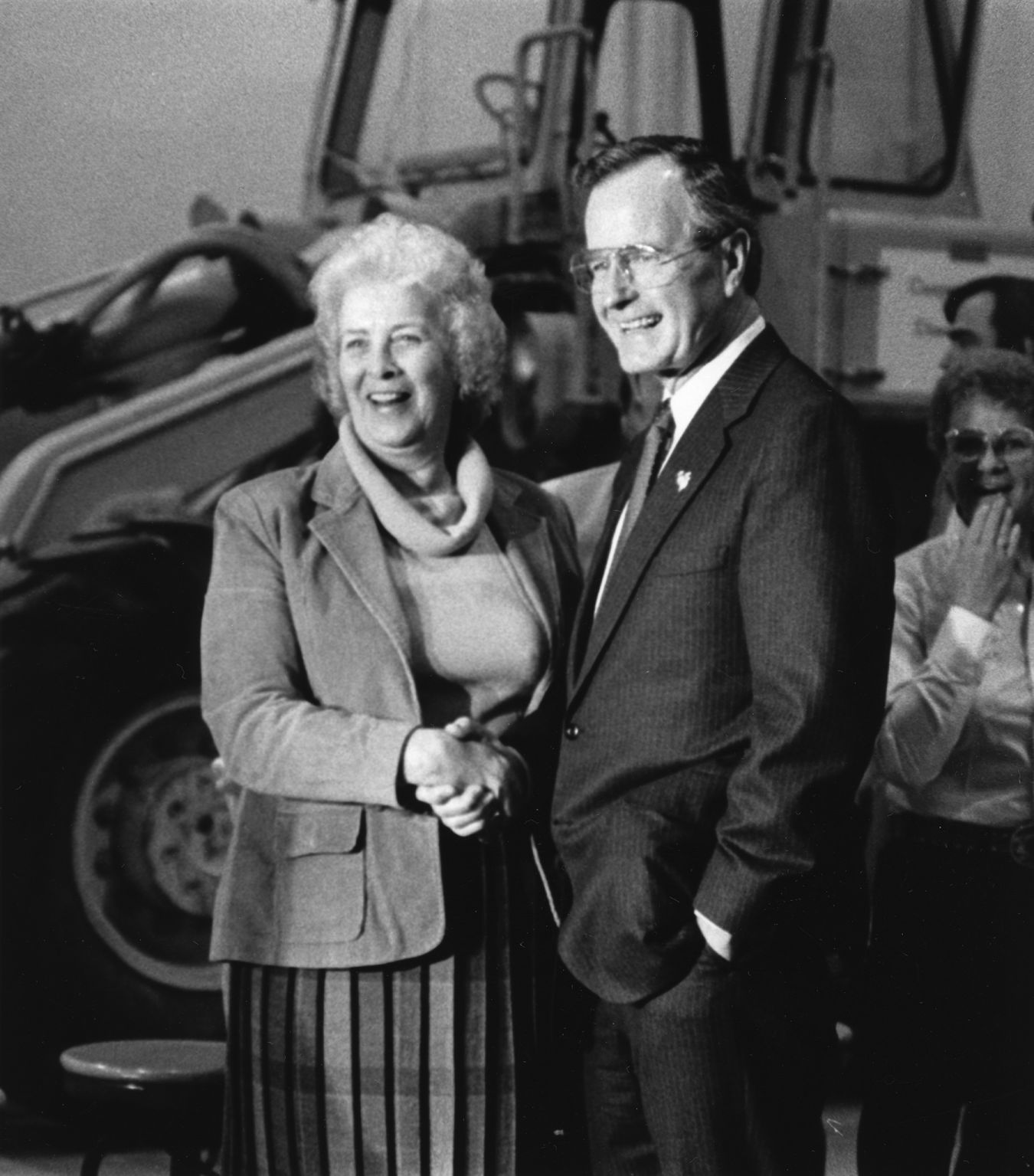 George Bush in Casper